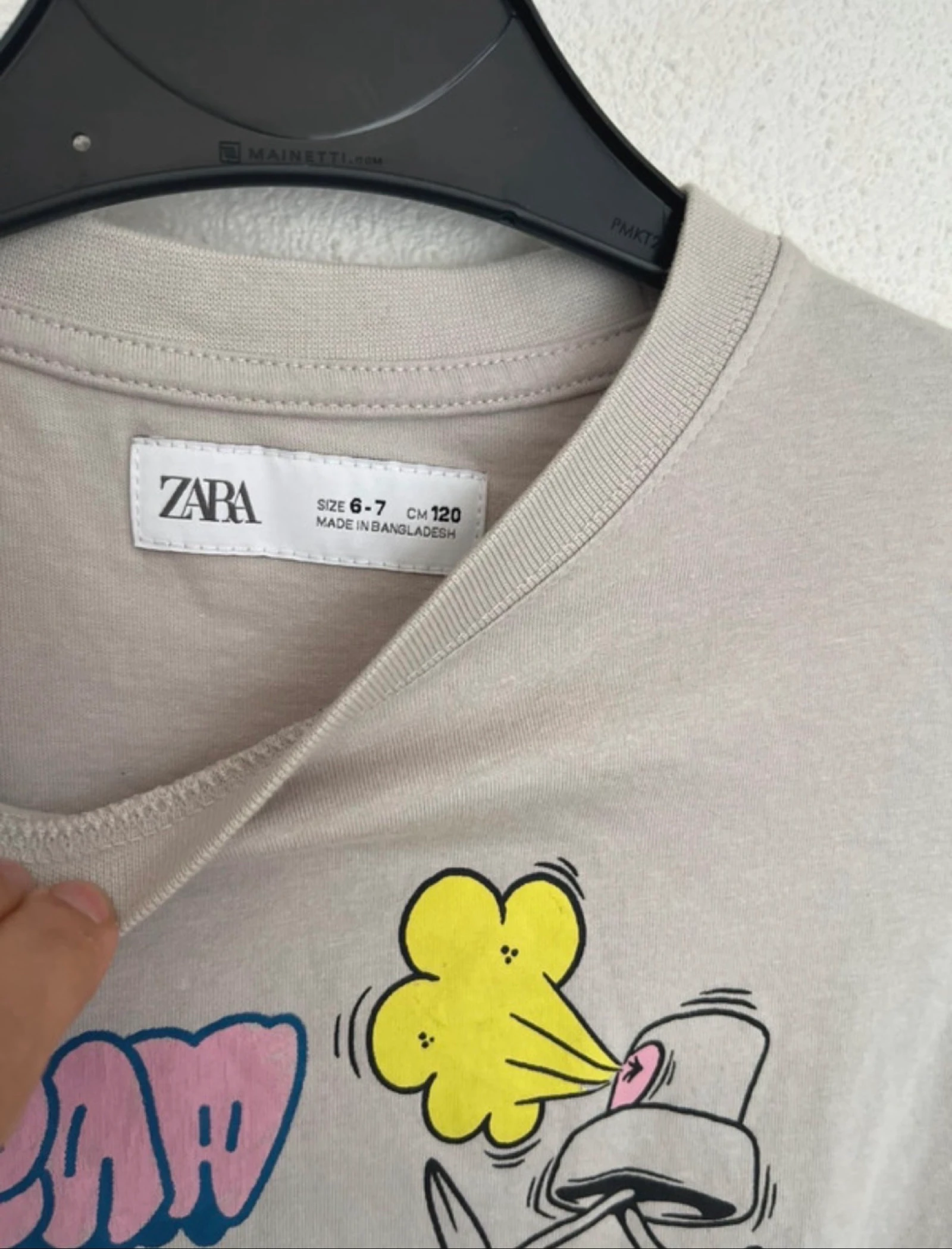Zara long-sleeved t-shirt size 6/7 years – photo 2